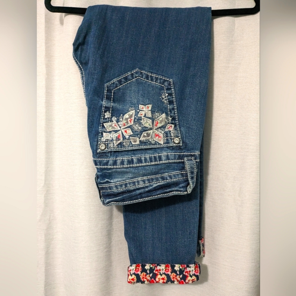 Miss Me Cropped Skinny